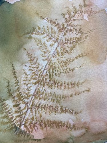 Debbie. Autumn medley 1, watercolour.
